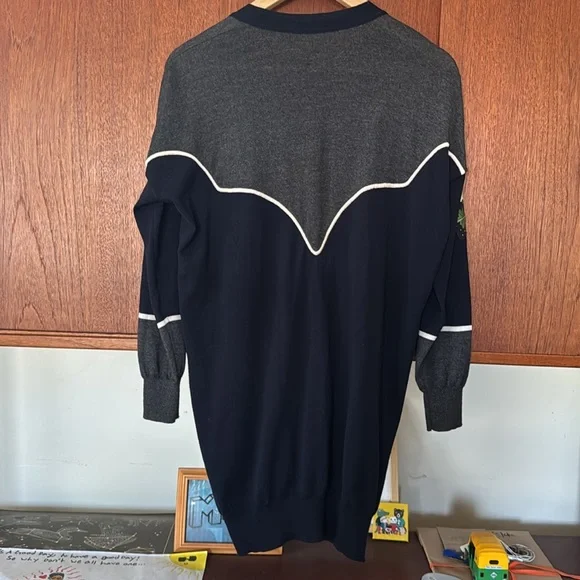 STELLA MCCARTNEY Embroidered Button-Up Western Style Cardigan. Size Medium. EUC. - Picture 7 of 12